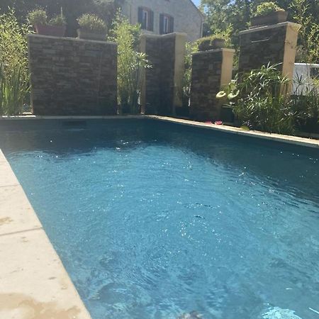 La Suite De Charme Du Mas De La Fontaine De Jonquier Avec Spa Privatif Séguret Dış mekan fotoğraf