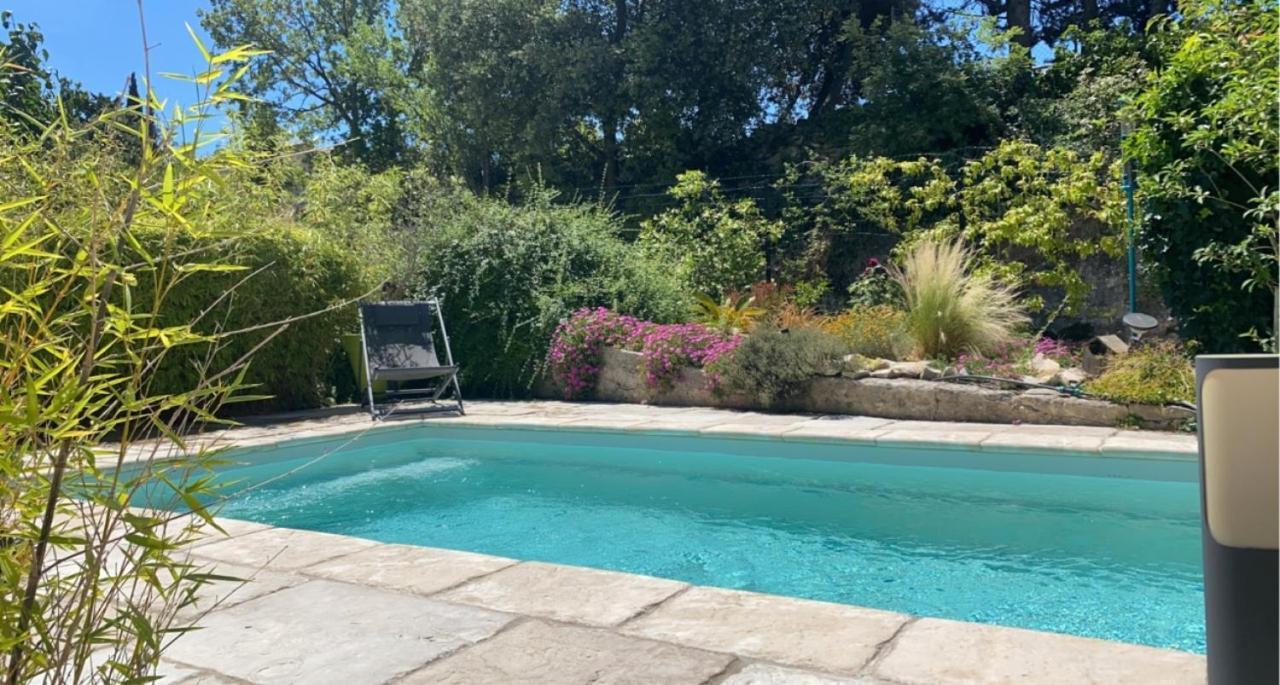 La Suite De Charme Du Mas De La Fontaine De Jonquier Avec Spa Privatif Séguret Dış mekan fotoğraf